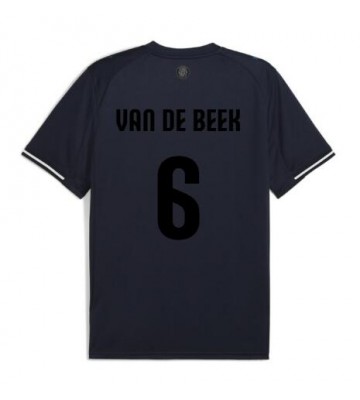 Girona Donny van de Beek #6 Alternativní Dres 2025-26 Krátký Rukáv